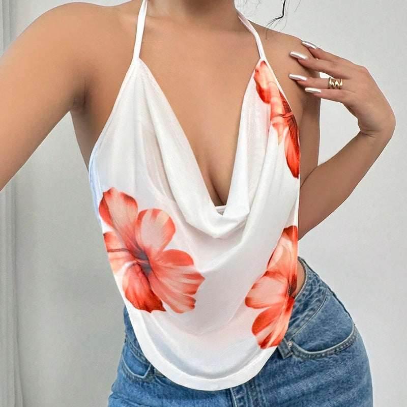 Camisole halter top neck hanging women's clothing | MuddyStock Originals