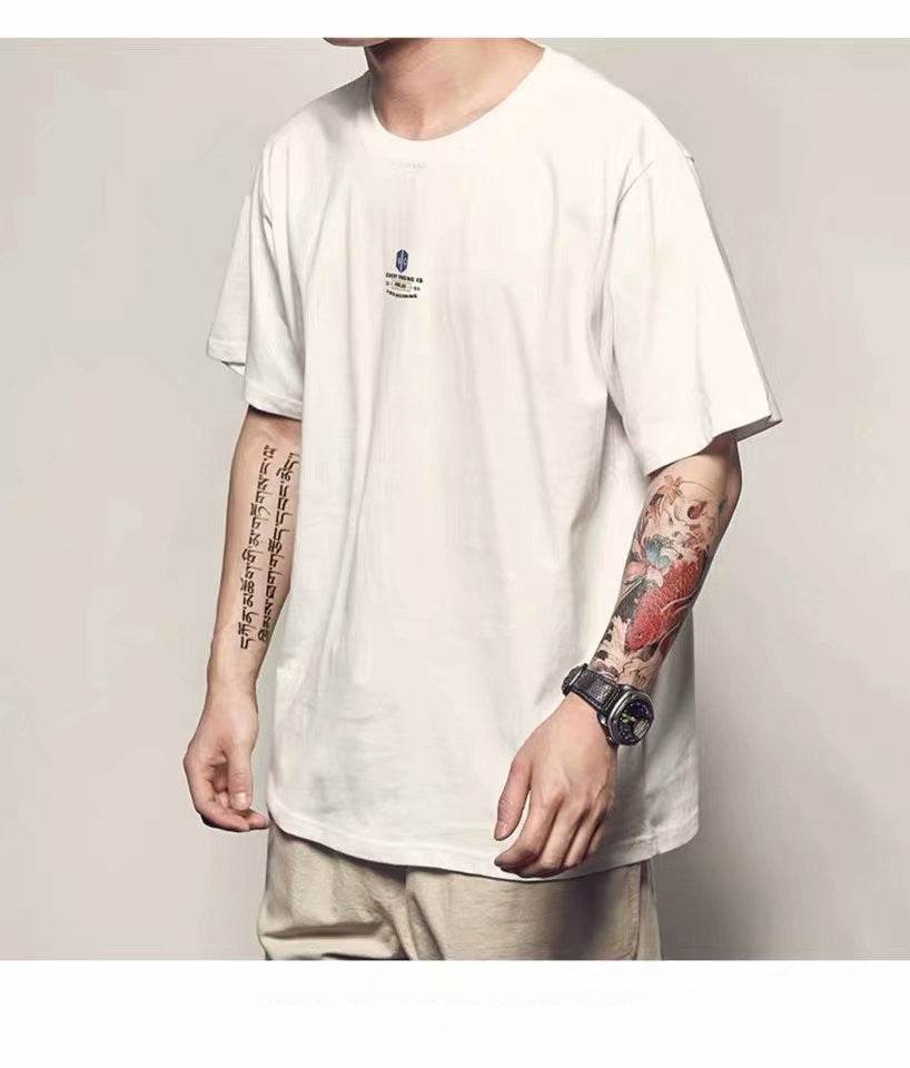 Summer Loose Short Sleeve T-shirt For Men MuddyStock