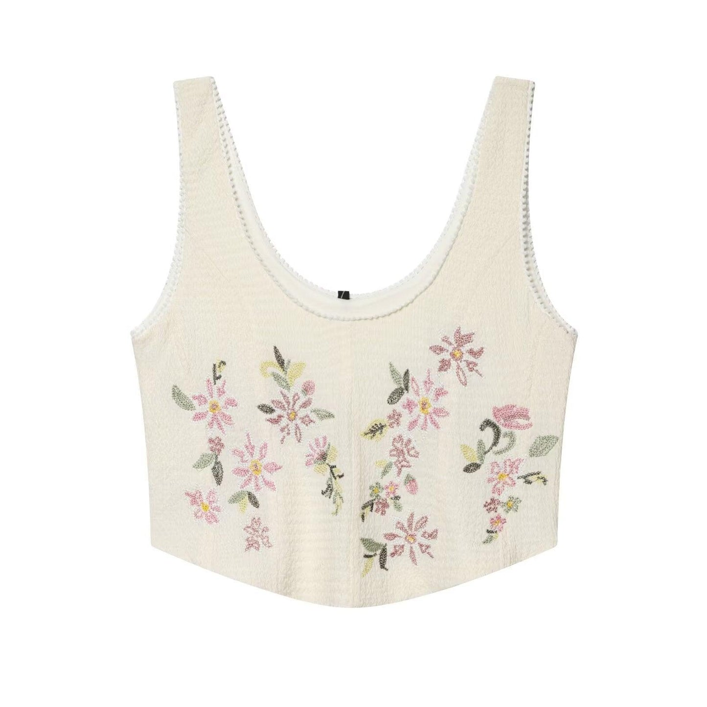 Texture tight corset style sleeveless top for women | MuddyStock Originals