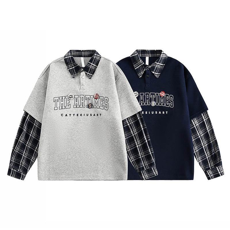 Polo Collar Sweatshirt for Men and Women MuddyStck Originals MuddyStock