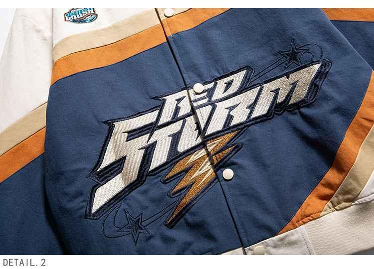 Embroidered Baseball Jacket For Men And Women