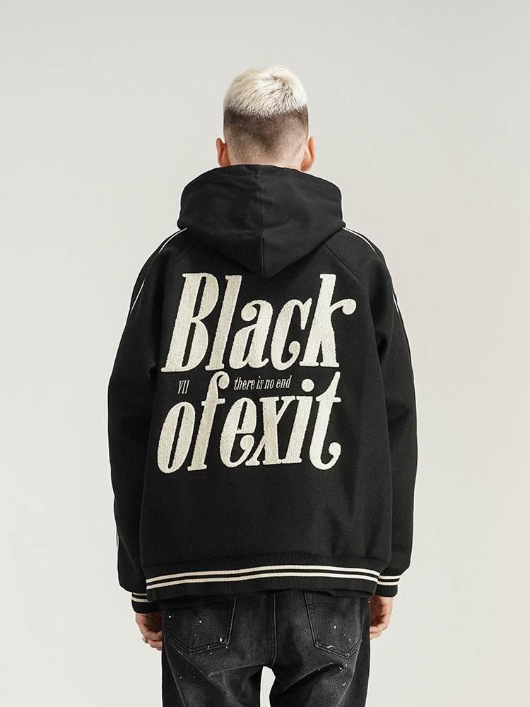 Men's High Street Embroidered Loose Baseball Uniform Jacket