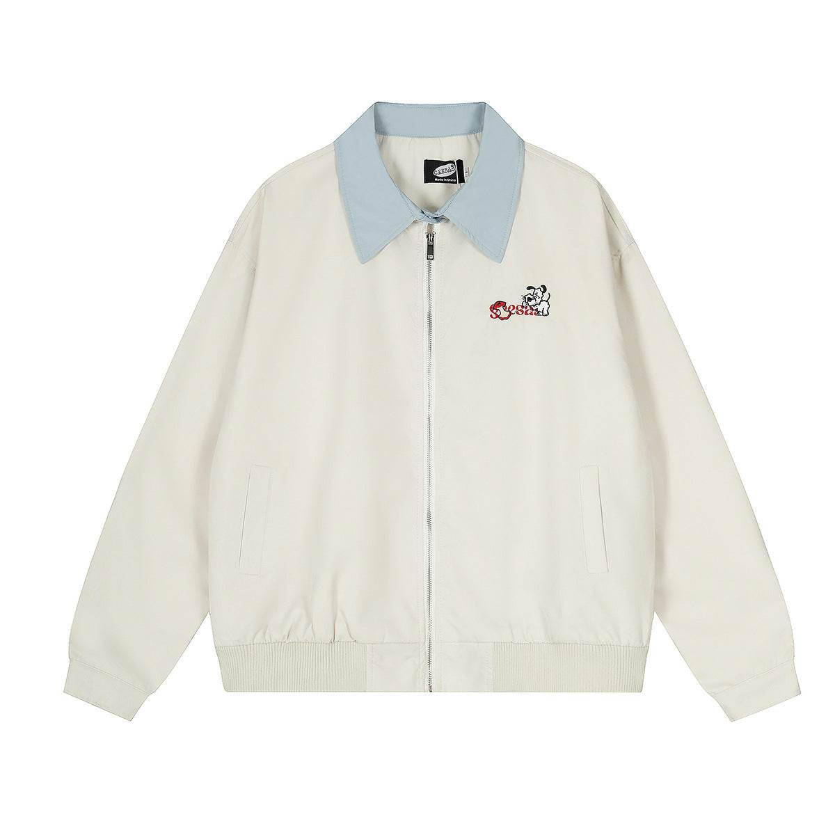 Cartoon embroidered jacket for men and women | MuddyStock Originals MuddyStock