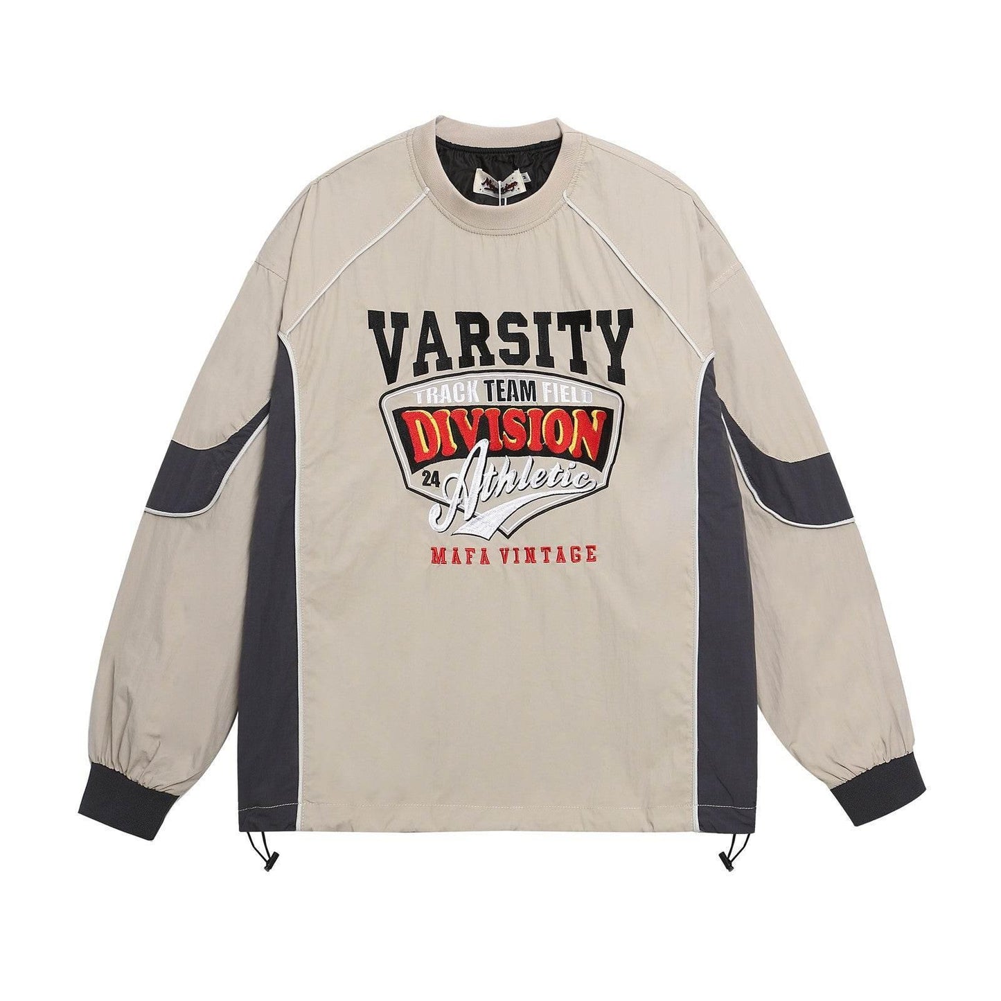 Crew Neck Sweatshirt For Men And Women | MuddyStock Originals Beige
