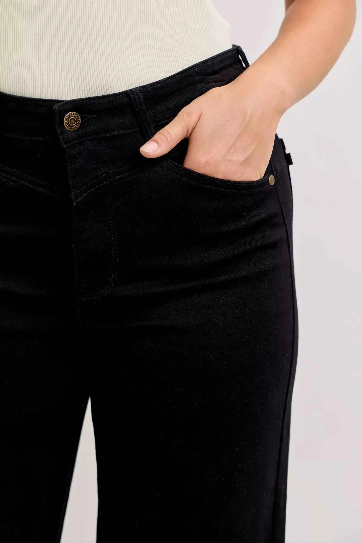 High-Waisted Wide Leg Jeans For Women Trendsi