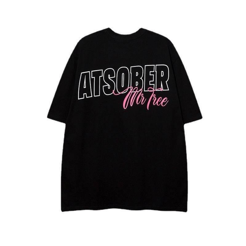 Loose Street Style Short Sleeve T-shirt For Men And Women