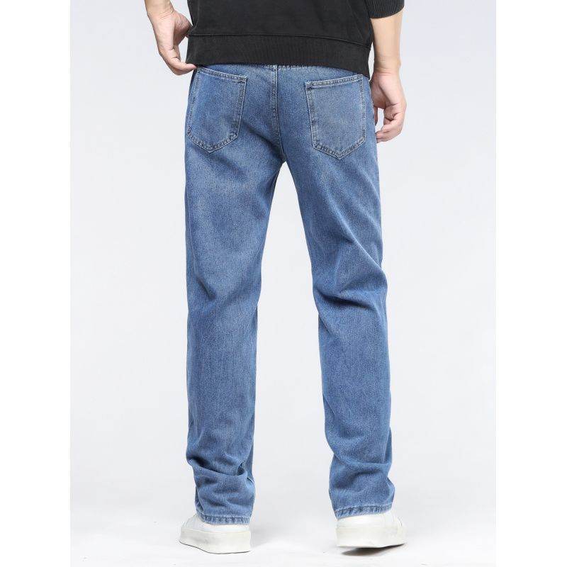 Men's Simple Casual Extra Long Jeans MuddyStock