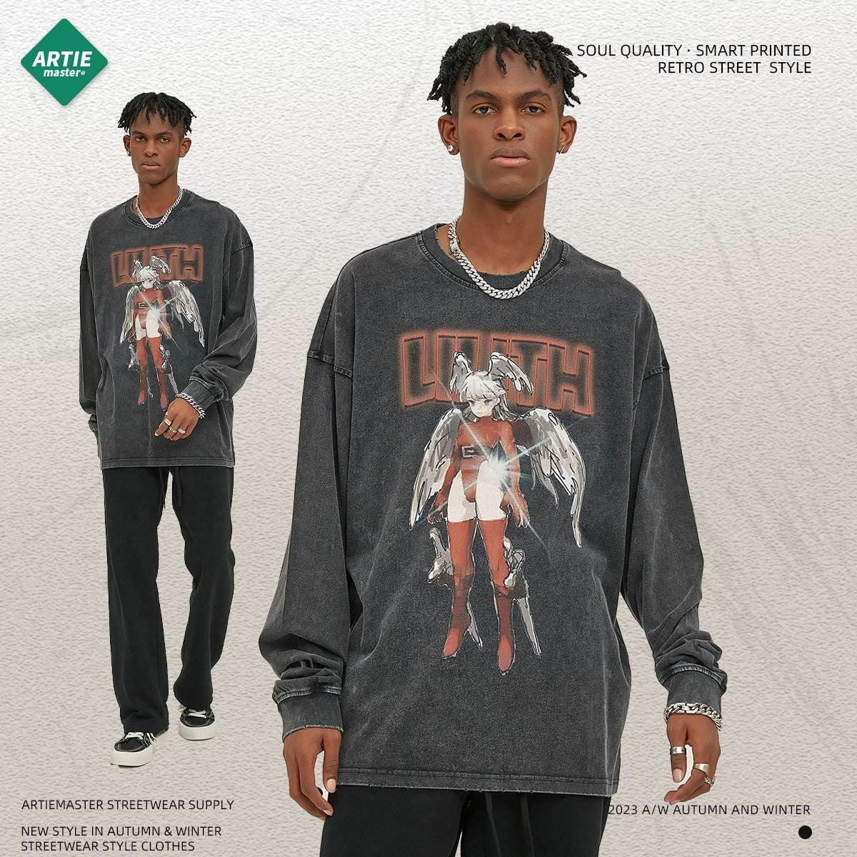 Old Long sleeved T-shirt For Men And Women | MuddyStock Originals MuddyStock