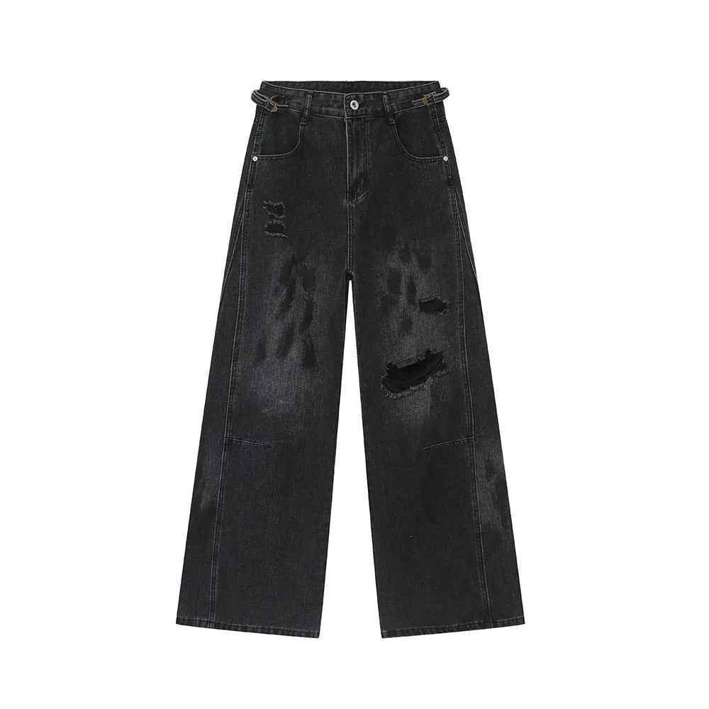 Distressed Jeans with Pockets For Men | MuddyStock Originals