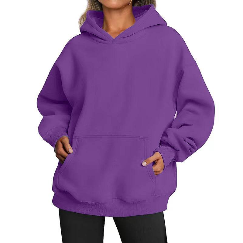 Hooded Sweatshirt with Pockets For Women | MuddyStock Originals Purple MuddyStock