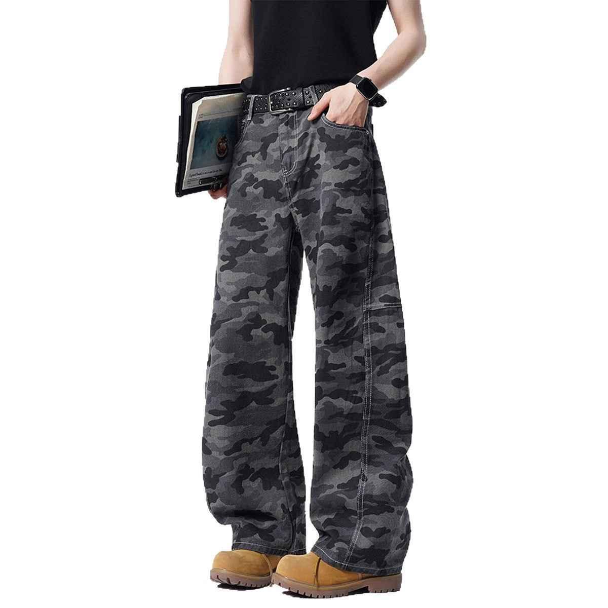 Street Style Camouflage Cargo Pants for Men and Women | MuddyStock Originals