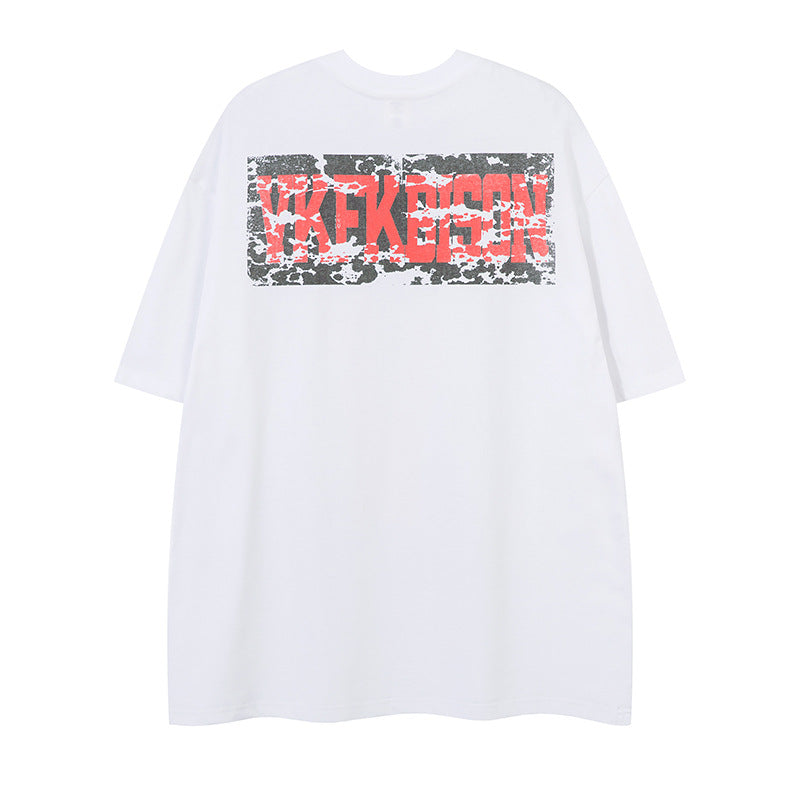 Short Sleeve T-Shirt for Men Streetwear Casual Loose Fit Tee | MuddyStock Originals MuddyStock
