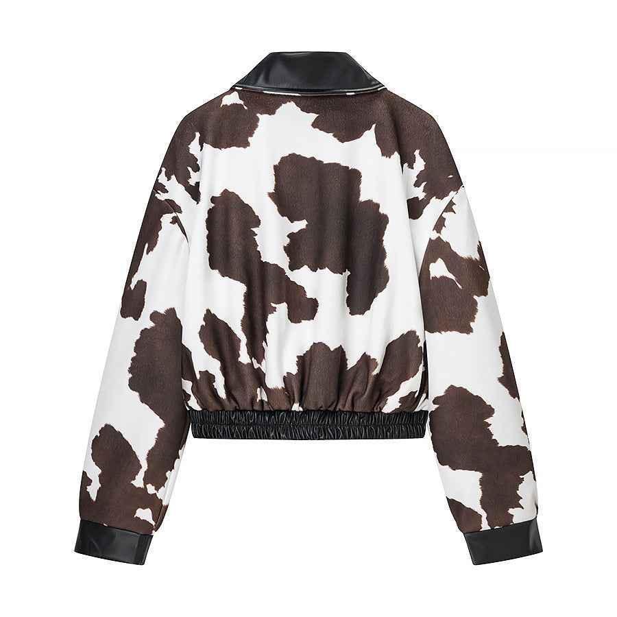 Versatile long sleeved zipper tie dye jacket for women | MuddyStock Originals