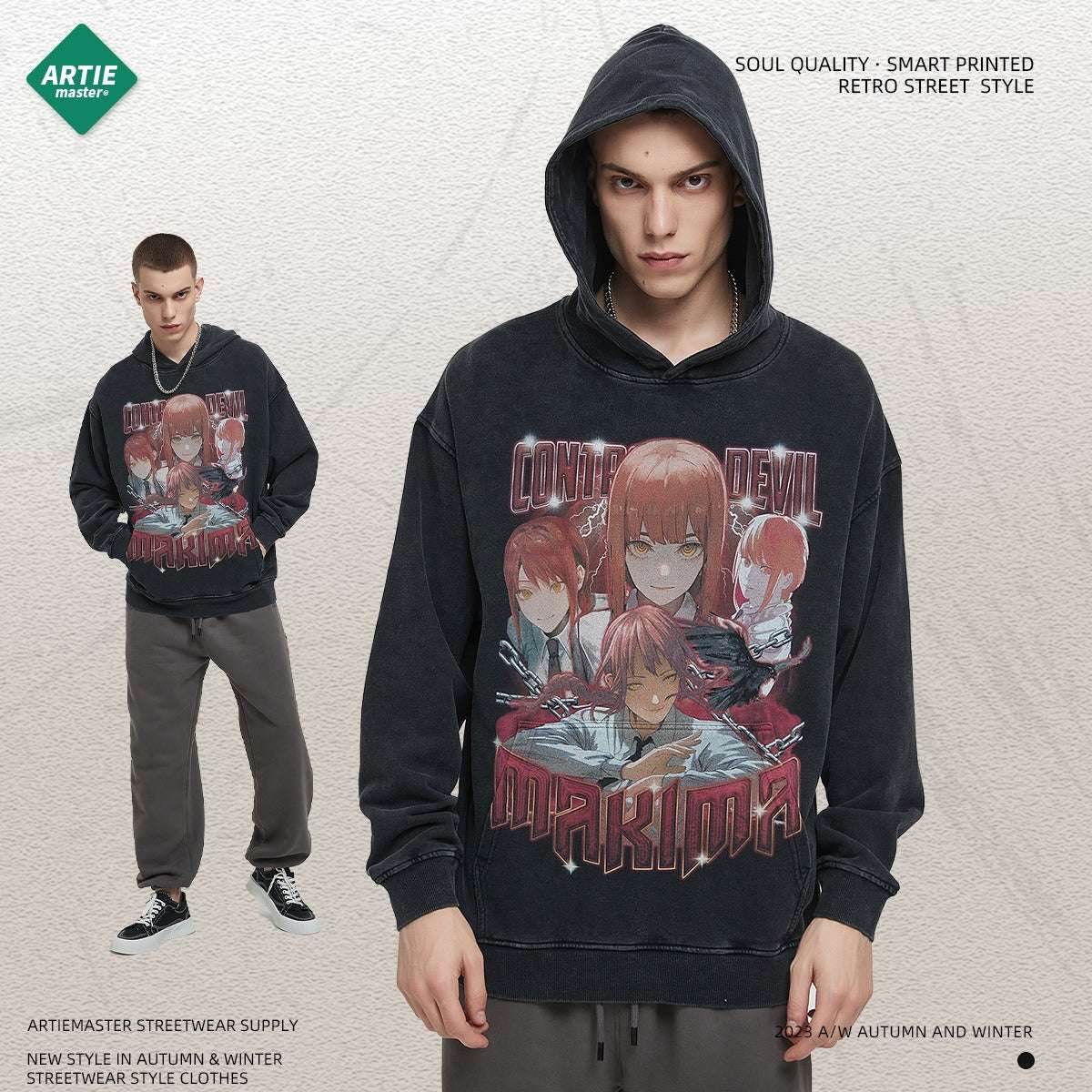 Printed vintage men's hoodie | MuddyStock Originals MuddyStock
