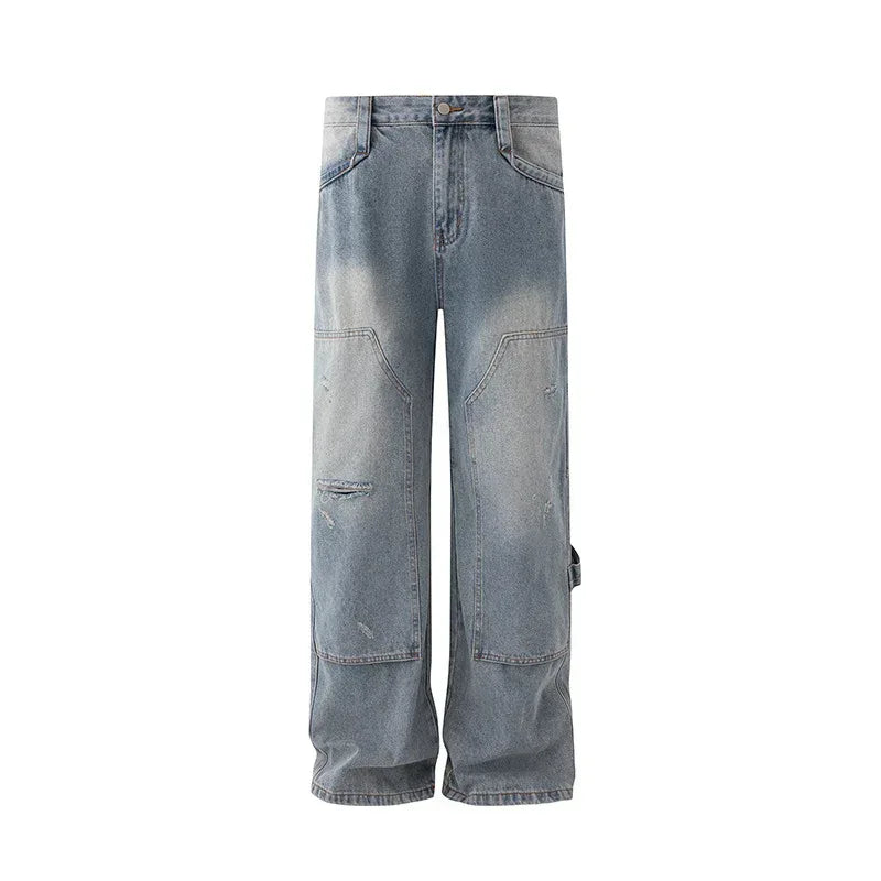 Vintage Washed Ripped Jeans For Men | MuddyStock Originals eprolo