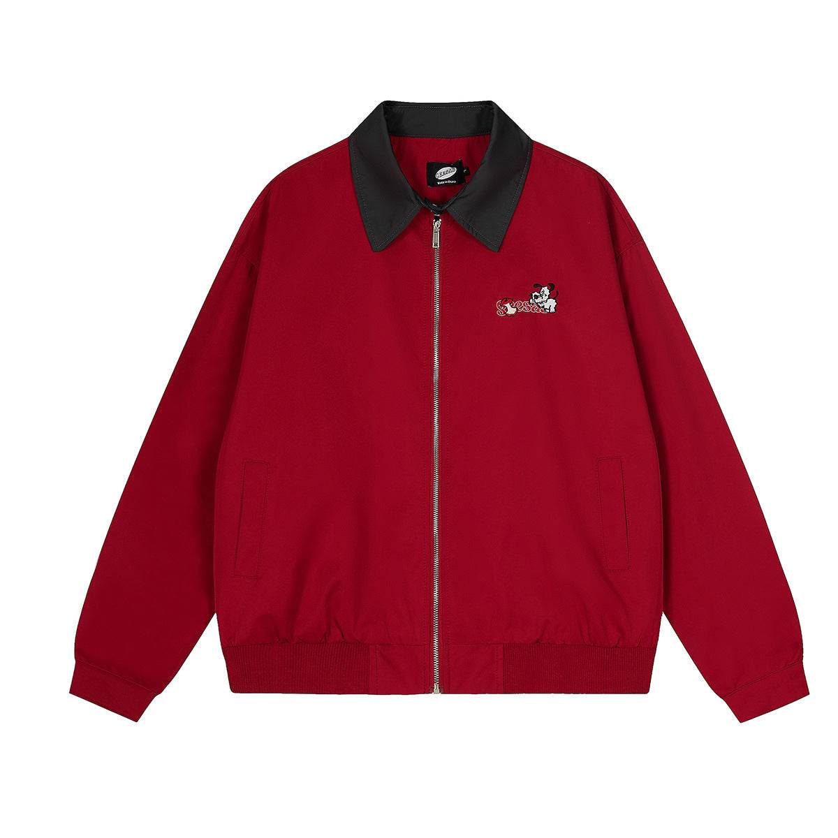 Cartoon embroidered jacket for men and women | MuddyStock Originals MuddyStock