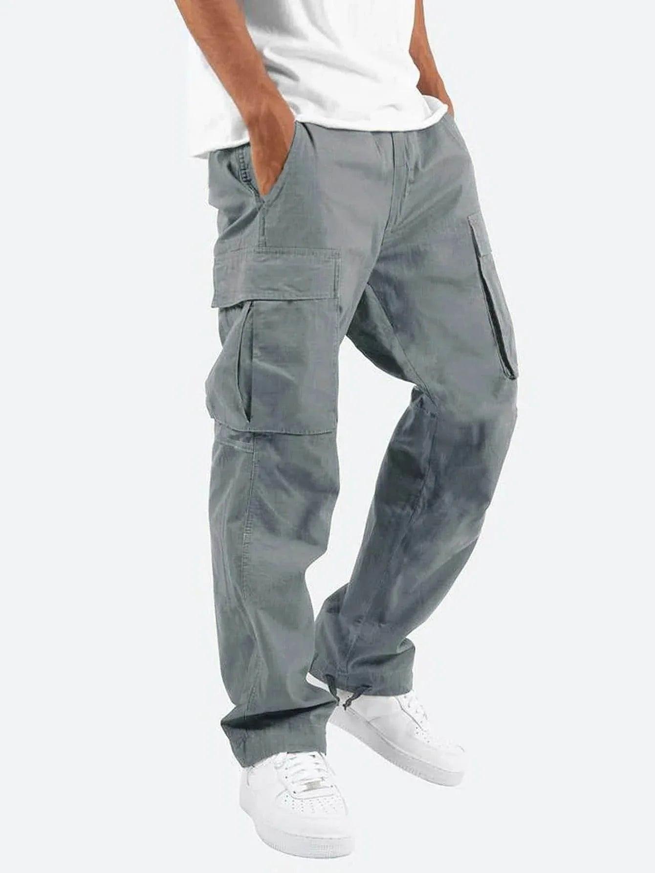 New Style Men's Overalls Drawstring Multi Pocket Casual Trousers | MuddyStock Originals