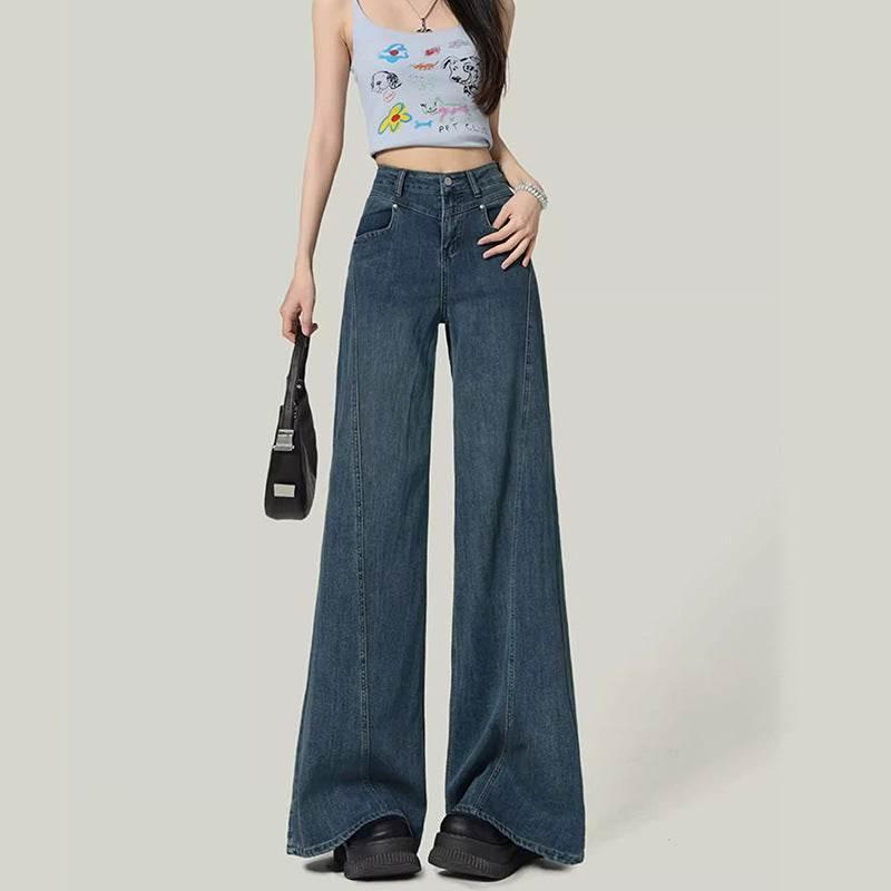 Retro Wide-Leg Jeans For Women | MuddyStock Originals