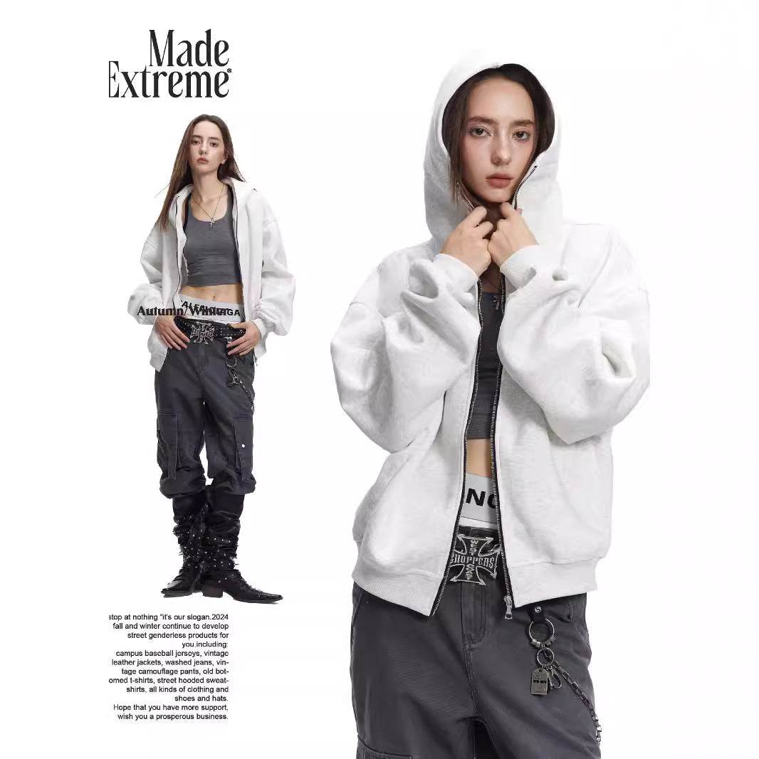 Street Simple High-End Boxy Hoodie For Men And Women | MuddyStock Originals MuddyStock