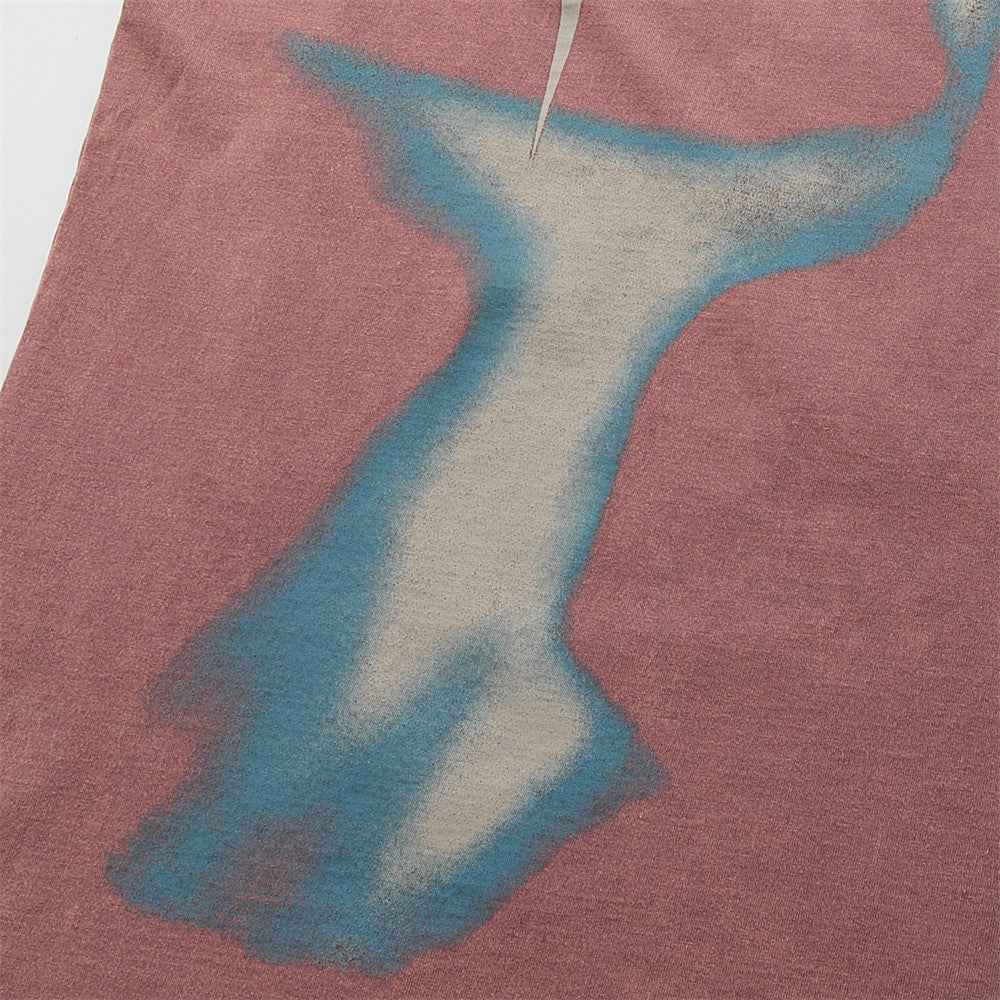 Abstract Cross Print Short Sleeve T-Shirt For Men | MuddyStock Originals
