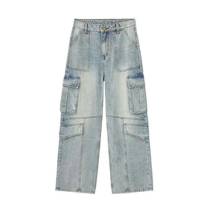 Cargo Denim Pants for Men and Women with Multiple Pockets | MuddyStock Originals