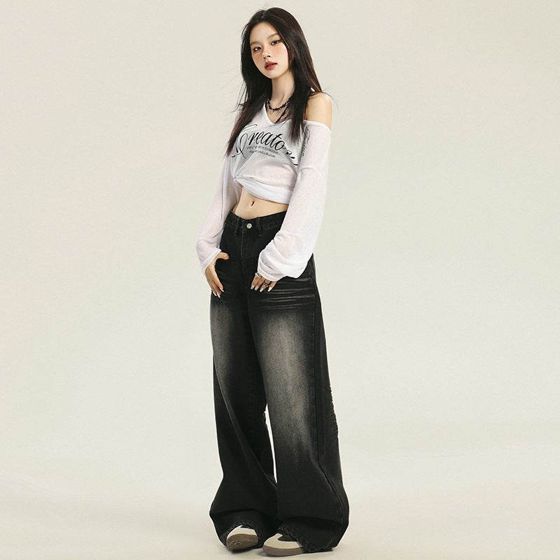 Women's Wide-Leg High-Waist Jeans | MuddyStock Originals MuddyStock