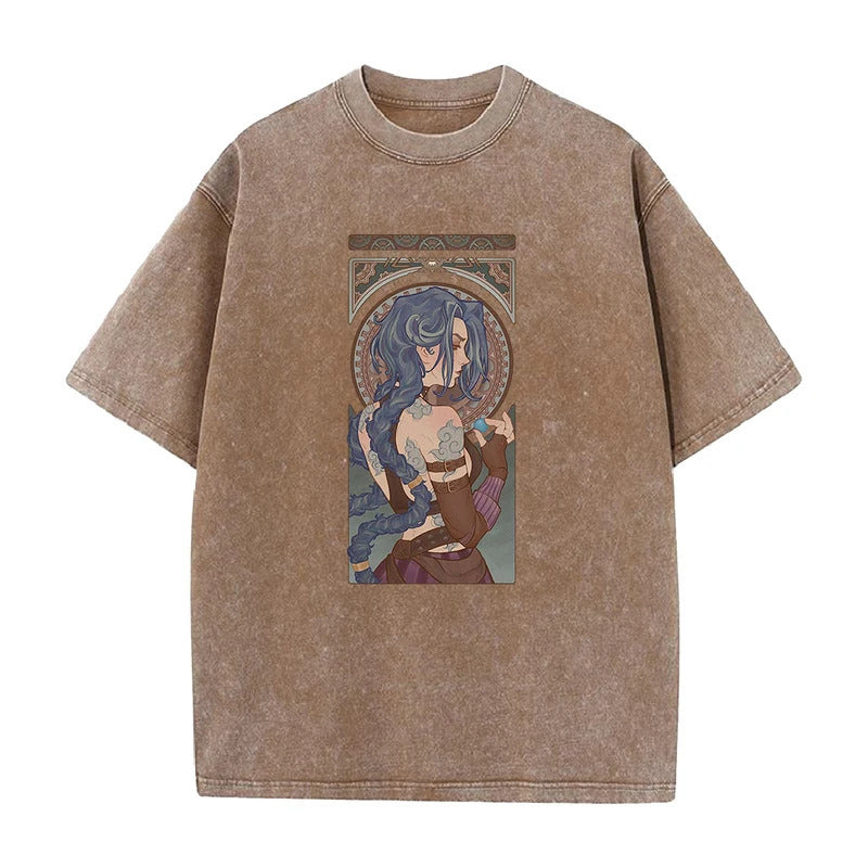 Cotton Washed Vintage Short Sleeve T-shirt For Men And Women| MuddyStock Originals MuddyStock
