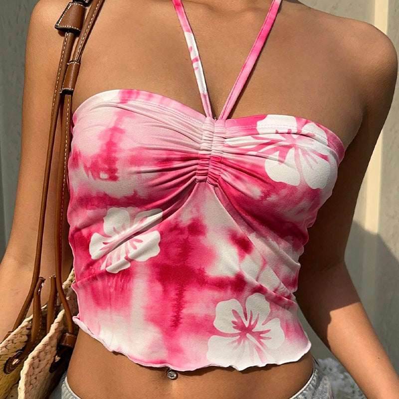 Tie dye vest strapless women's clothing | MuddyStock Originals MuddyStock