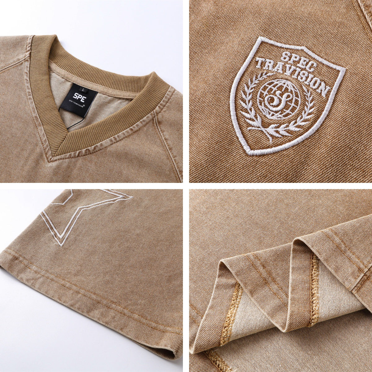 Washed Loose Short Sleeve T-Shirt for Men and Women | MuddyStock Originals MuddyStock