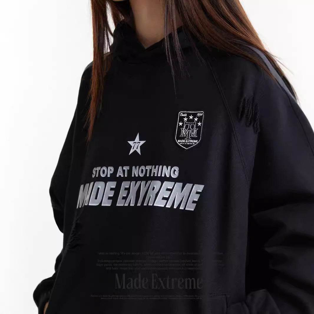 Vintage Washed Hooded Sweatshirt Jacket for Men and Women | MuddyStock Originals MuddyStock