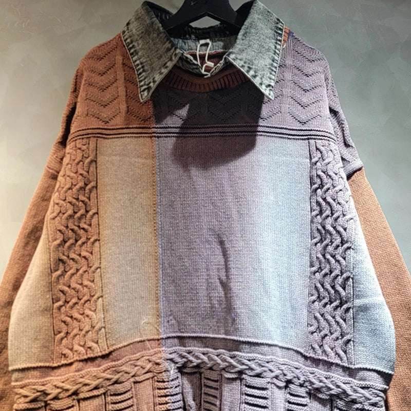 Women's Tassel Splicing Knitted Sweater Loose Top | MuddyStock Originals MuddyStock