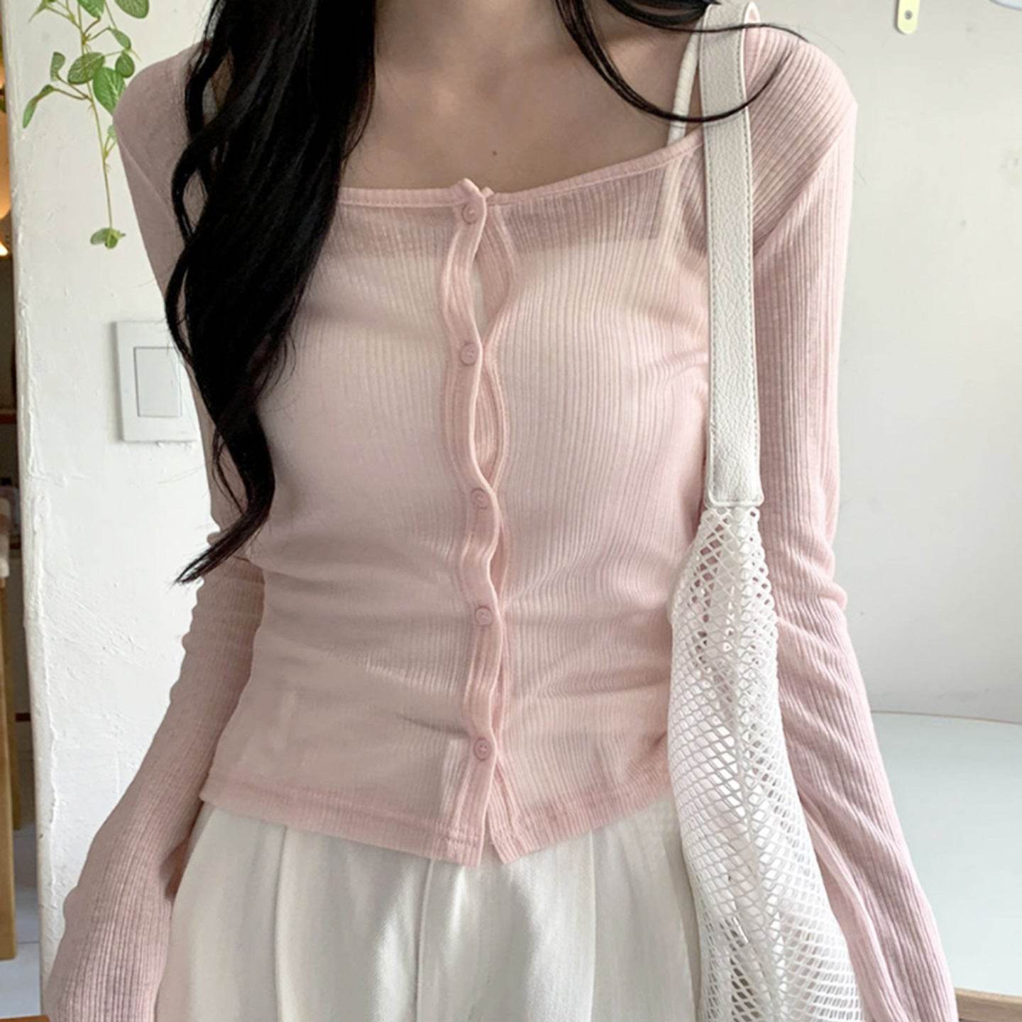 Long sleeved knitted top for women | MuddyStock Originals MuddyStock