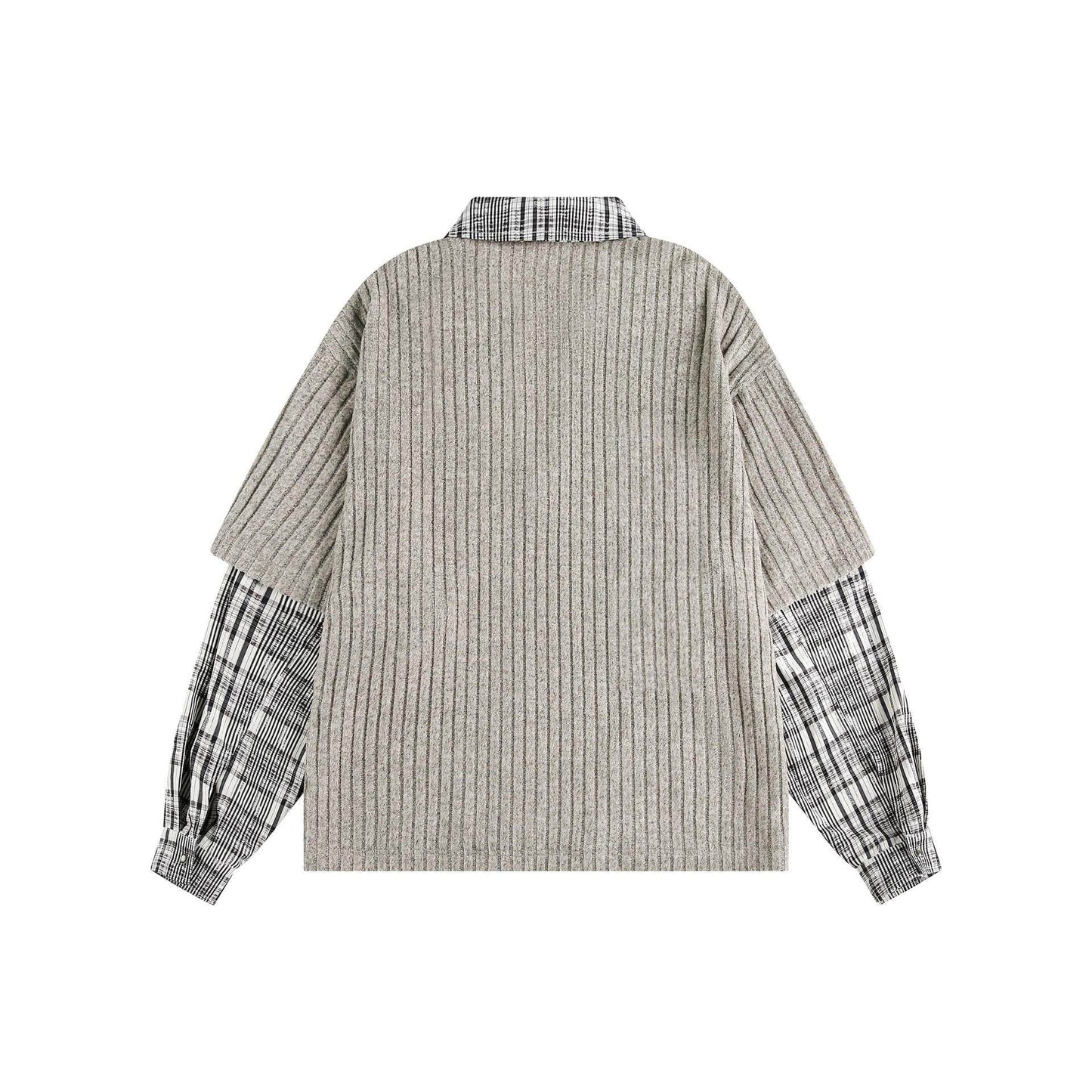 Two fake knitted sweaters with teddy bear pattern for women | MuddyStock Originals MuddyStock