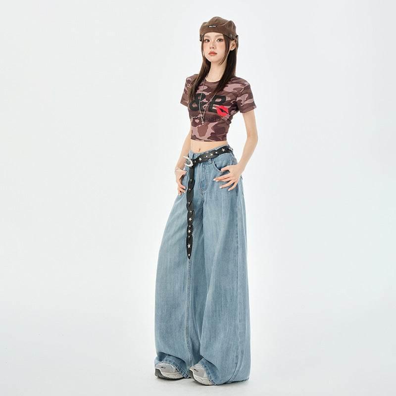 Women's Wide-Leg Soft Denim Pants | MuddyStock Originals