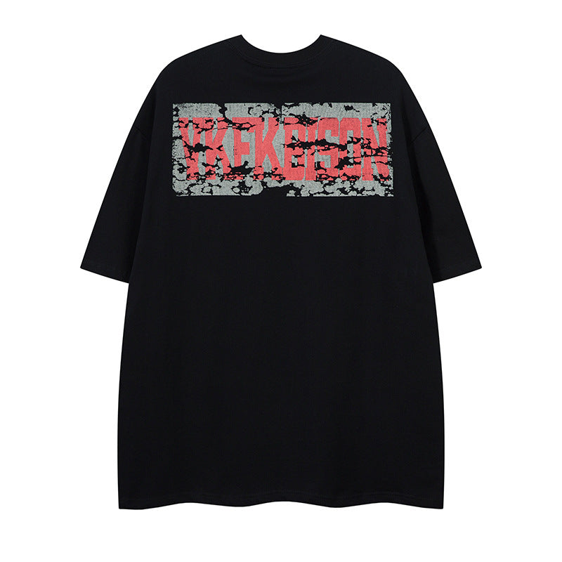 Short Sleeve T-Shirt for Men Streetwear Casual Loose Fit Tee | MuddyStock Originals MuddyStock