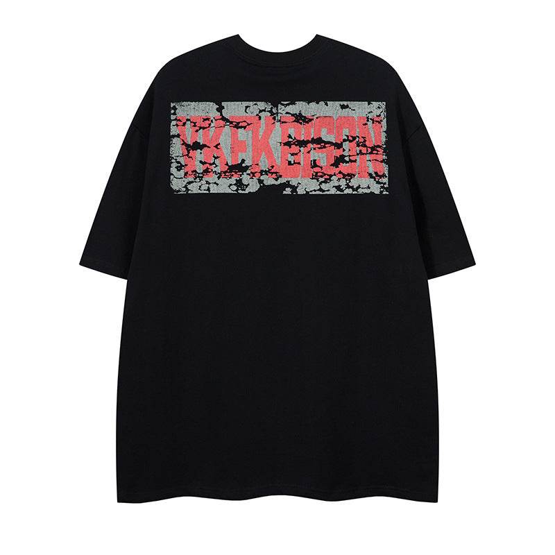 Short Sleeve T-Shirt for Men Streetwear Casual Loose Fit Tee | MuddyStock Originals MuddyStock
