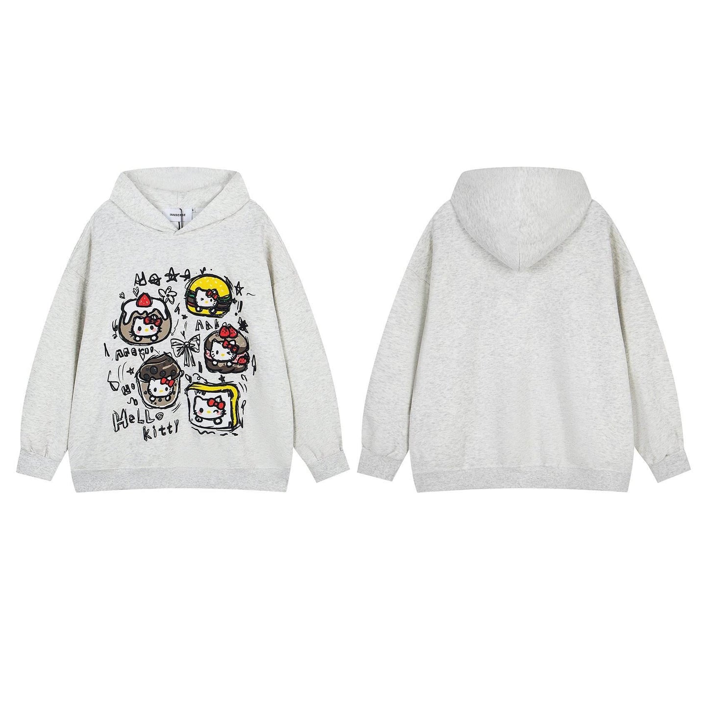 Cartoon Print Hoodie For Women | MuddyStock Originals