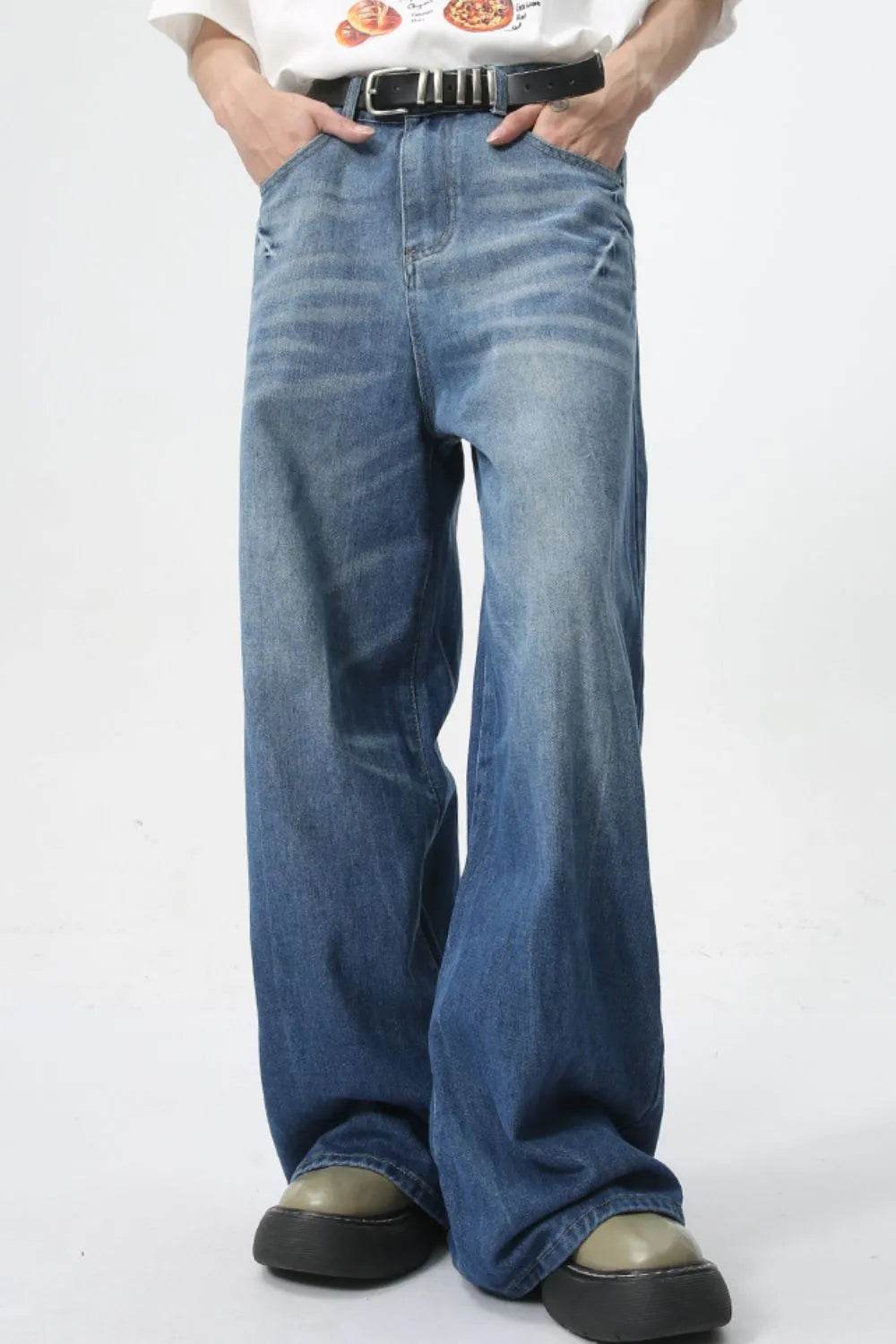 Wide Leg Men's Jeans with Pockets | MuddyStock Originals MuddyStock