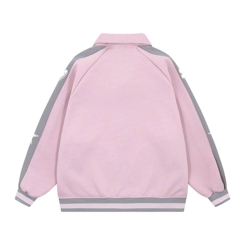Printed stand up collar zipper jacket for men and women | MuddyStock Originals MuddyStock