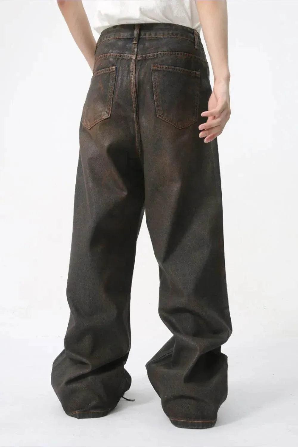 Wide Leg Men's Jeans with Pockets | MuddyStock Originals