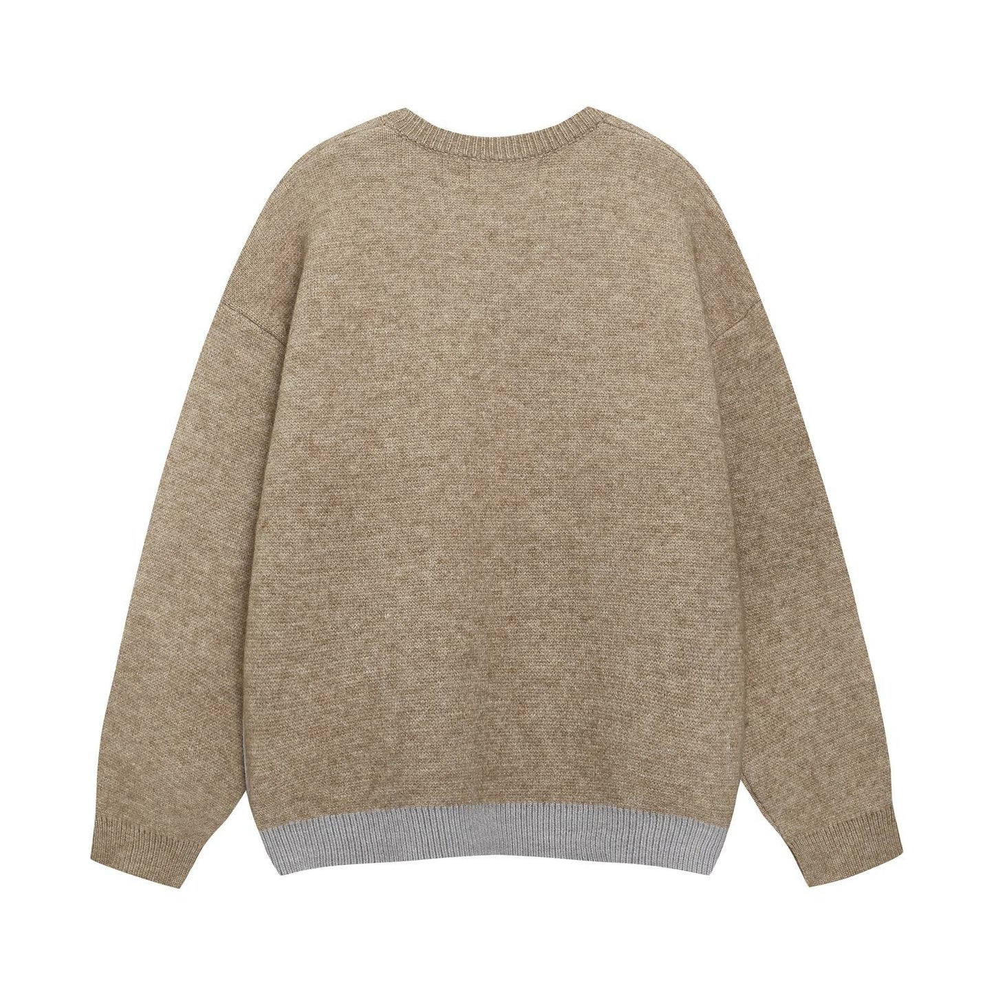 Polar Bear Jacquard Crew Sweater For Men And Women | MuddyStock Originals MuddyStock