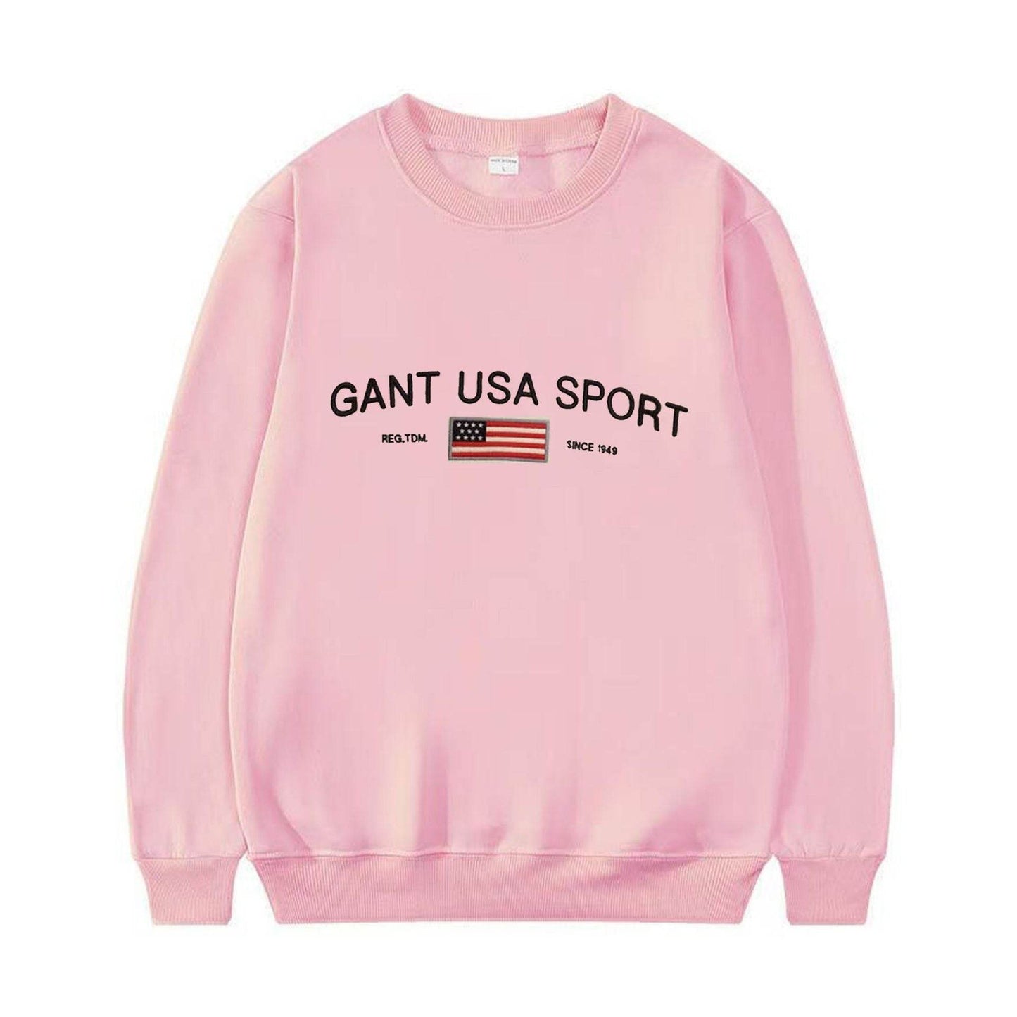 Crew Neck Sweatshirt For Men And Women | MuddyStock Originals Pink MuddyStock