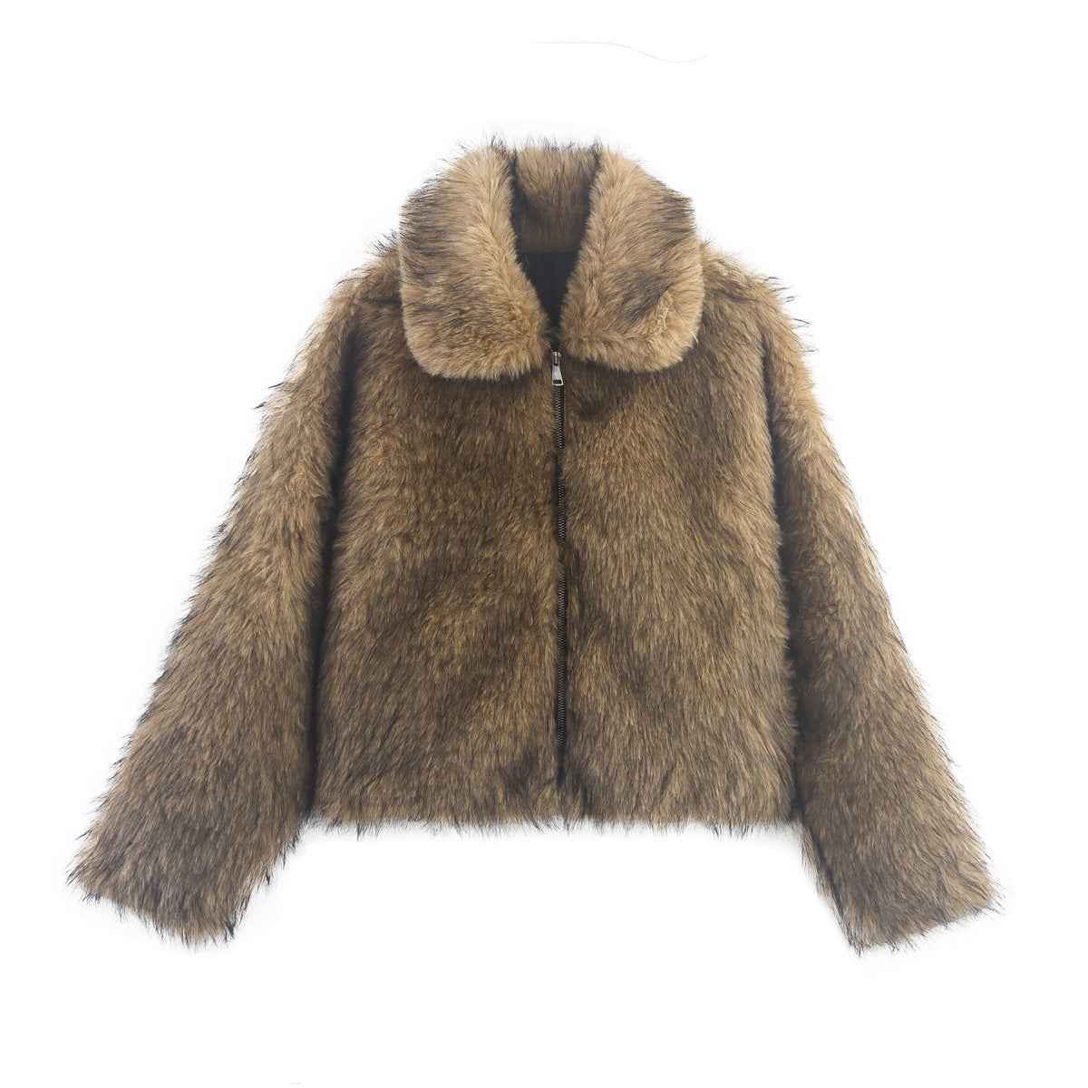 Fur integrated jacket for women | MuddyStock Originals