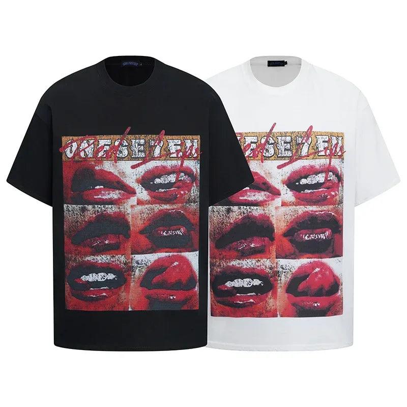 Print Vintage Casual Retro T-Shirt For Men | MuddyStock Originals