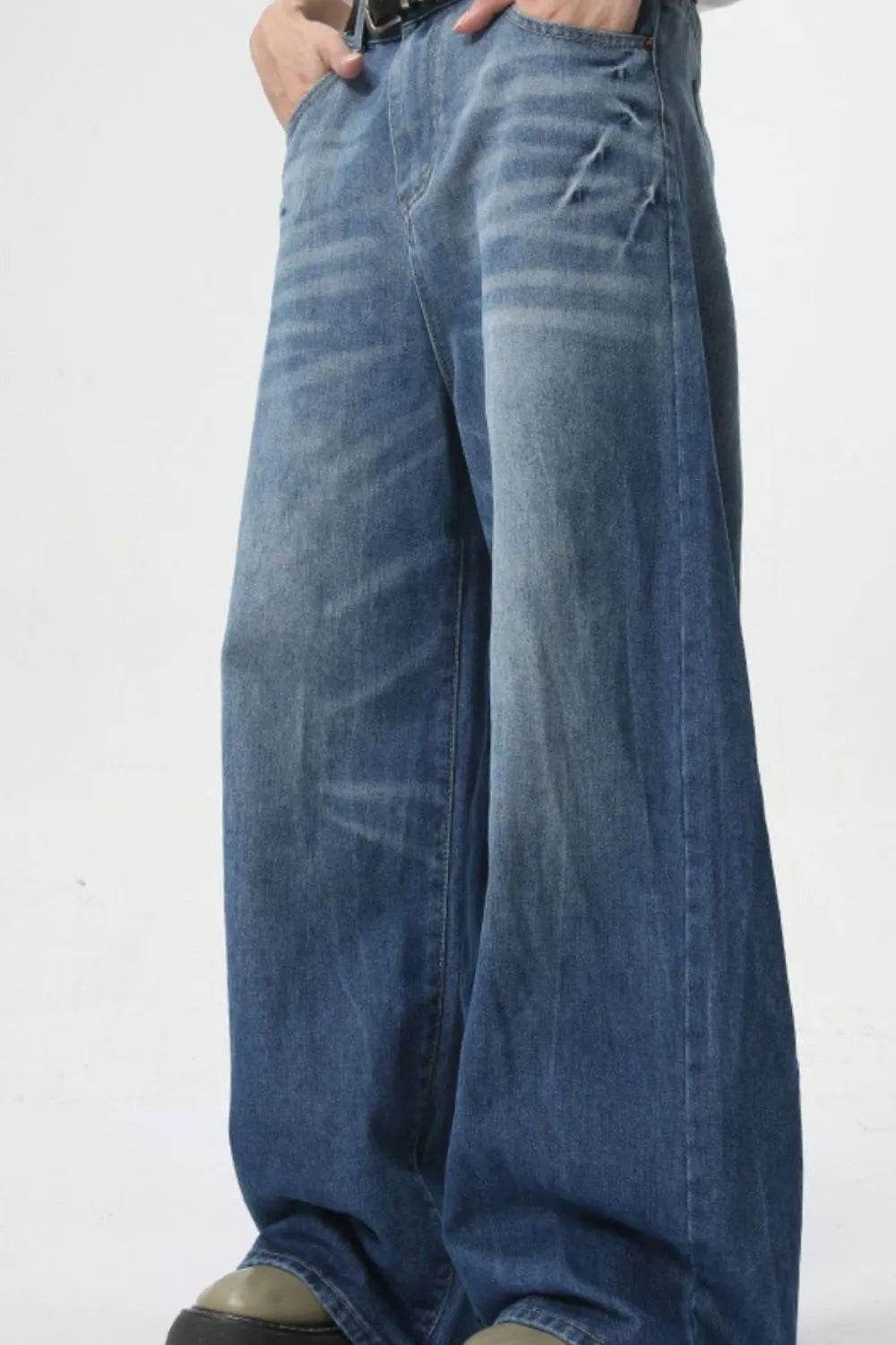 Wide Leg Men's Jeans with Pockets | MuddyStock Originals MuddyStock