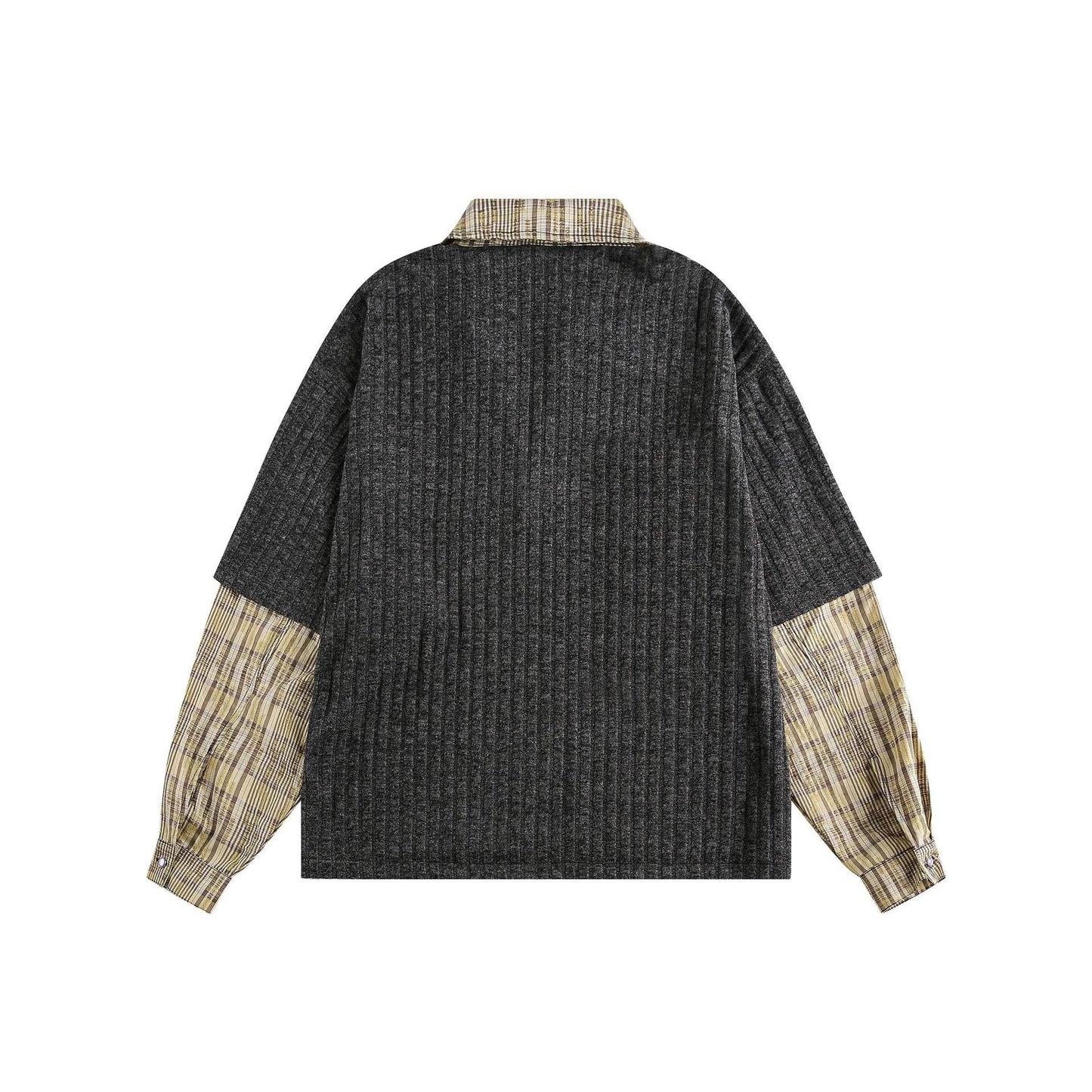Two fake knitted sweaters with teddy bear pattern for women | MuddyStock Originals MuddyStock