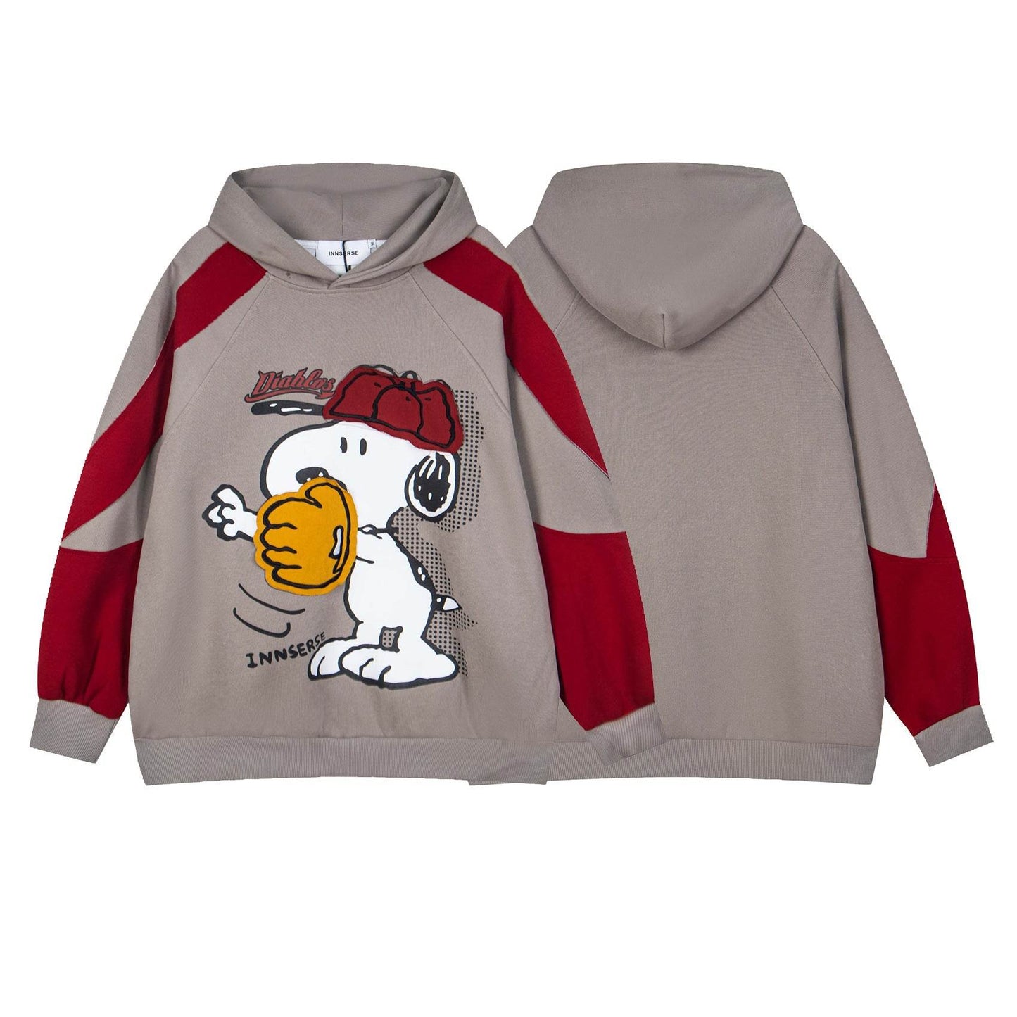 Retro Snoopy Cartoon Print Loose Hoodie for Men and Women | MuddyStock Originals MuddyStock