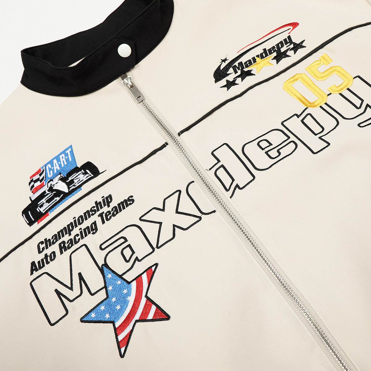 Embroidered racing jacket for men and women | MuddyStock Originals MuddyStock