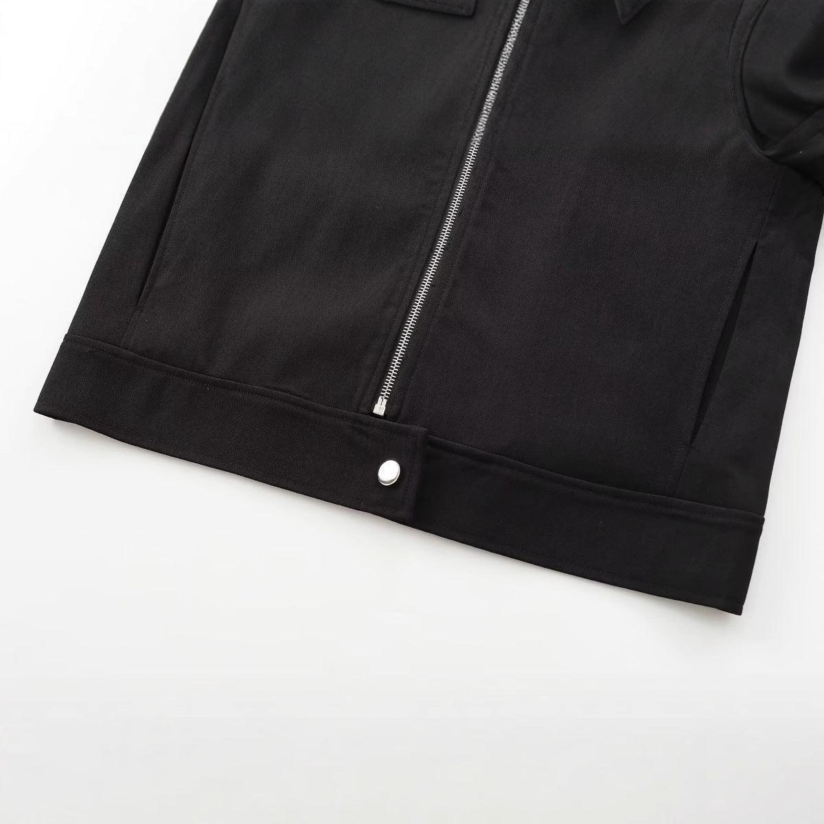 Women's Urban Style Stand Collar Zipper Pilot Short Jacket Coat | MuddyStock Originals