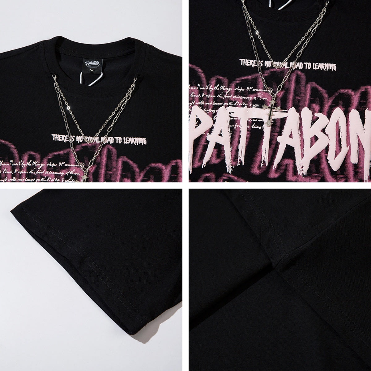 Streetwear Bubble Letter Print Short Sleeve T-Shirt for Women | MuddyStock Originals MuddyStock